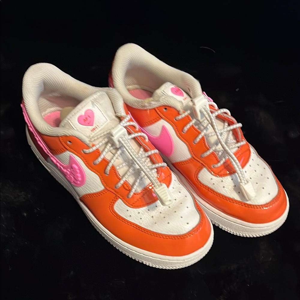 Nike Kids Sneakers in Orange and Pink